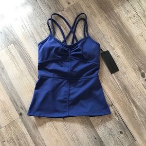 Karma Wear Constance Tank Top | Gothic Navy | Size Small